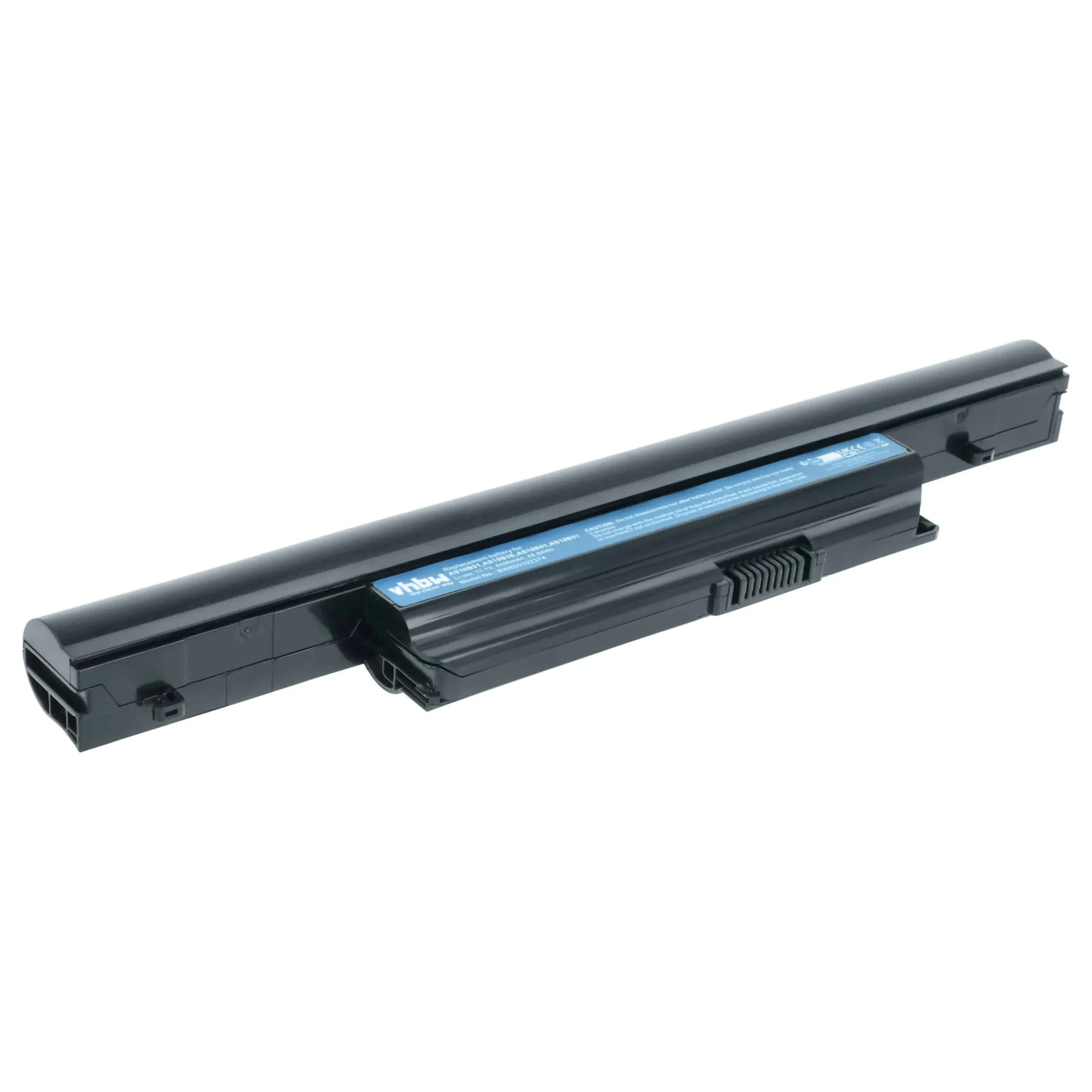 Batterie remplace Acer AK.006BT.082, 934T2085F pour ordinateur portable Acer- 4400mAh 11,1V Li-ion, noir