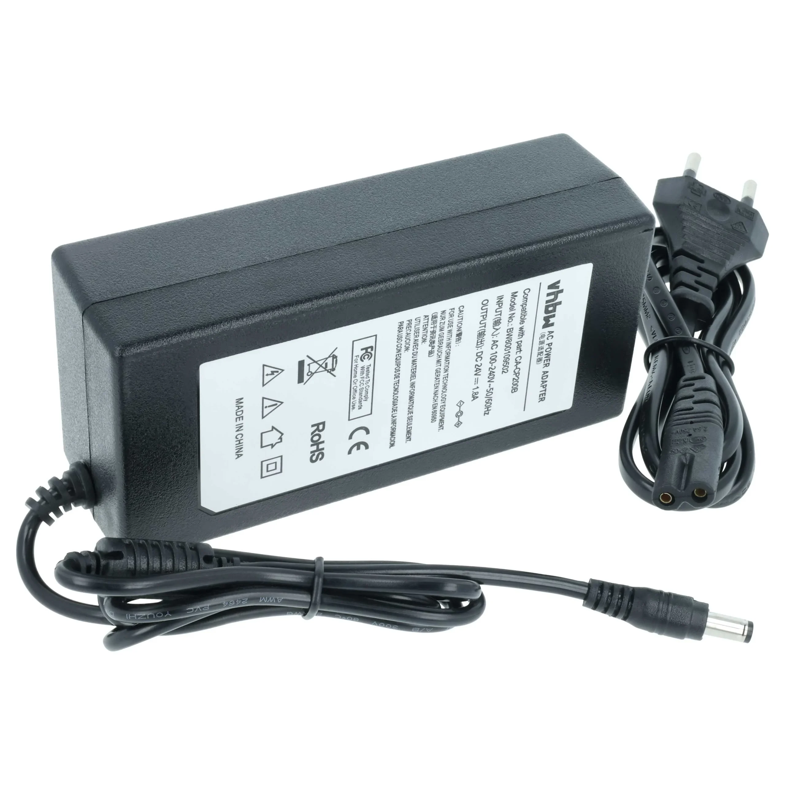 Bloc d'alimentation remplace Canon CA-CP200B, CA-CP200W pour imprimante - 43,20W