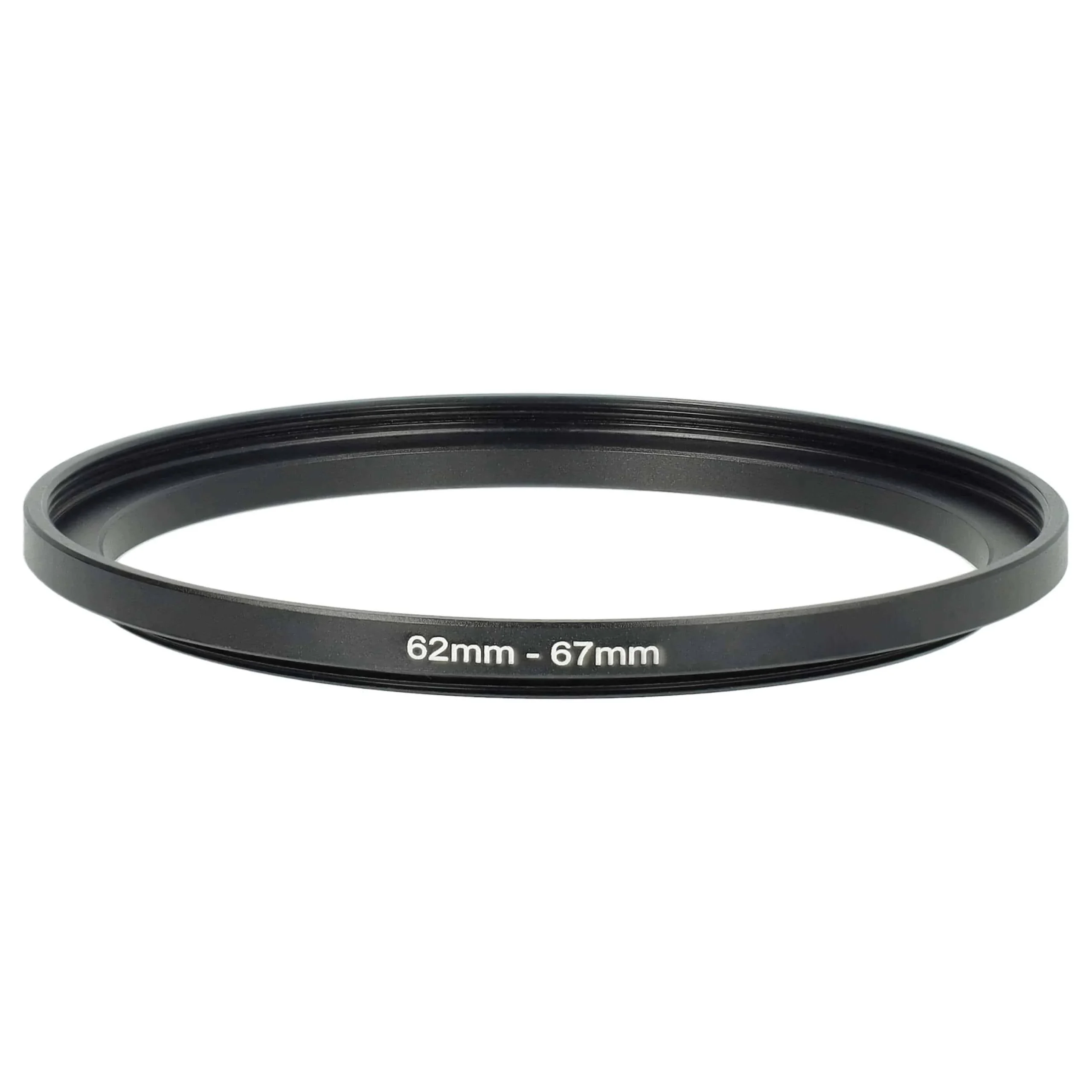 Bague Step-up 62 mm vers 67 mm pour divers objectifs d'appareil photo - Adaptateur filtre