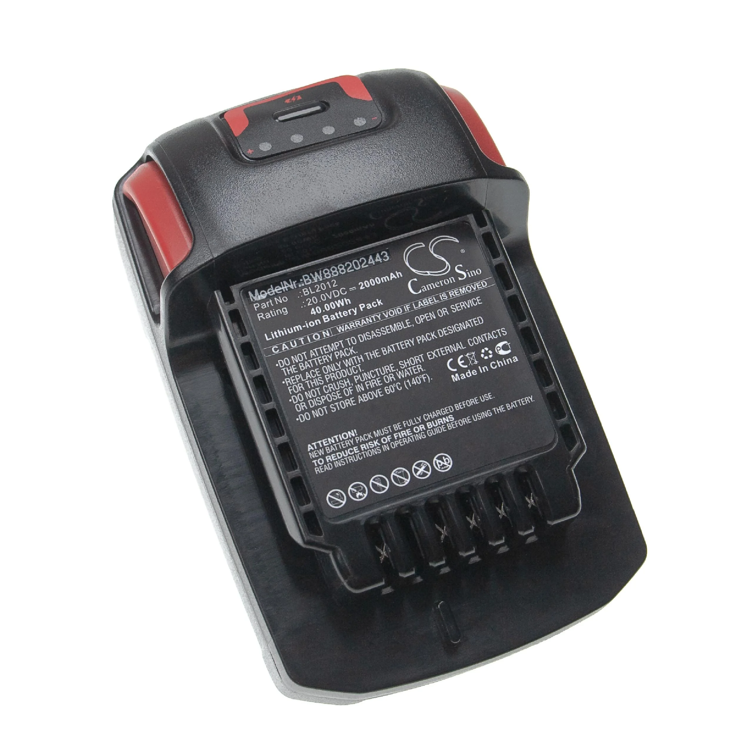 Batterie remplace Ingersoll Rand BL2022, BL2012, BL2010 outil électrique Ingersoll Rand - 2000mAh 20V Li-ion