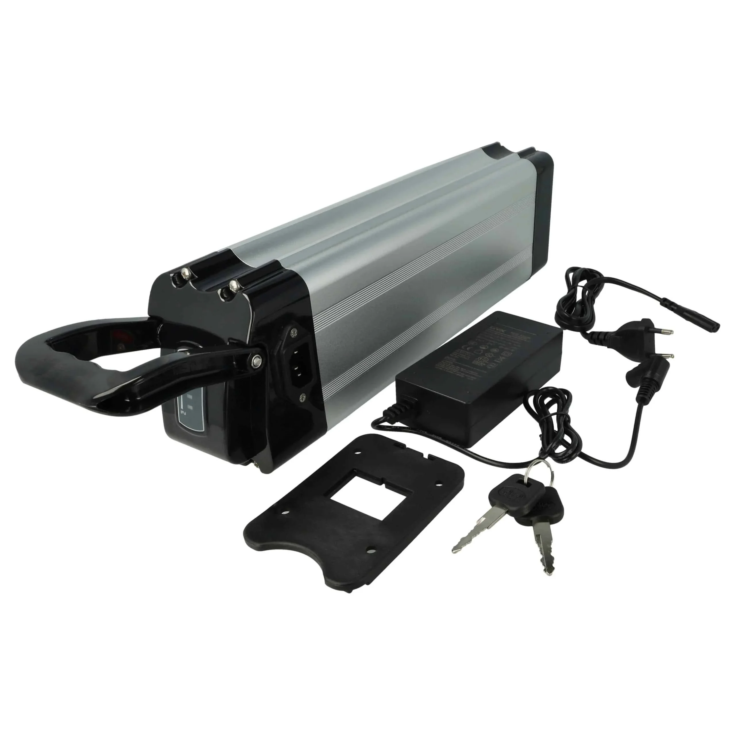 Batterie tige de selle pour vélo électrique- 16,8Ah 36V Li-ion, incl. chargeur
