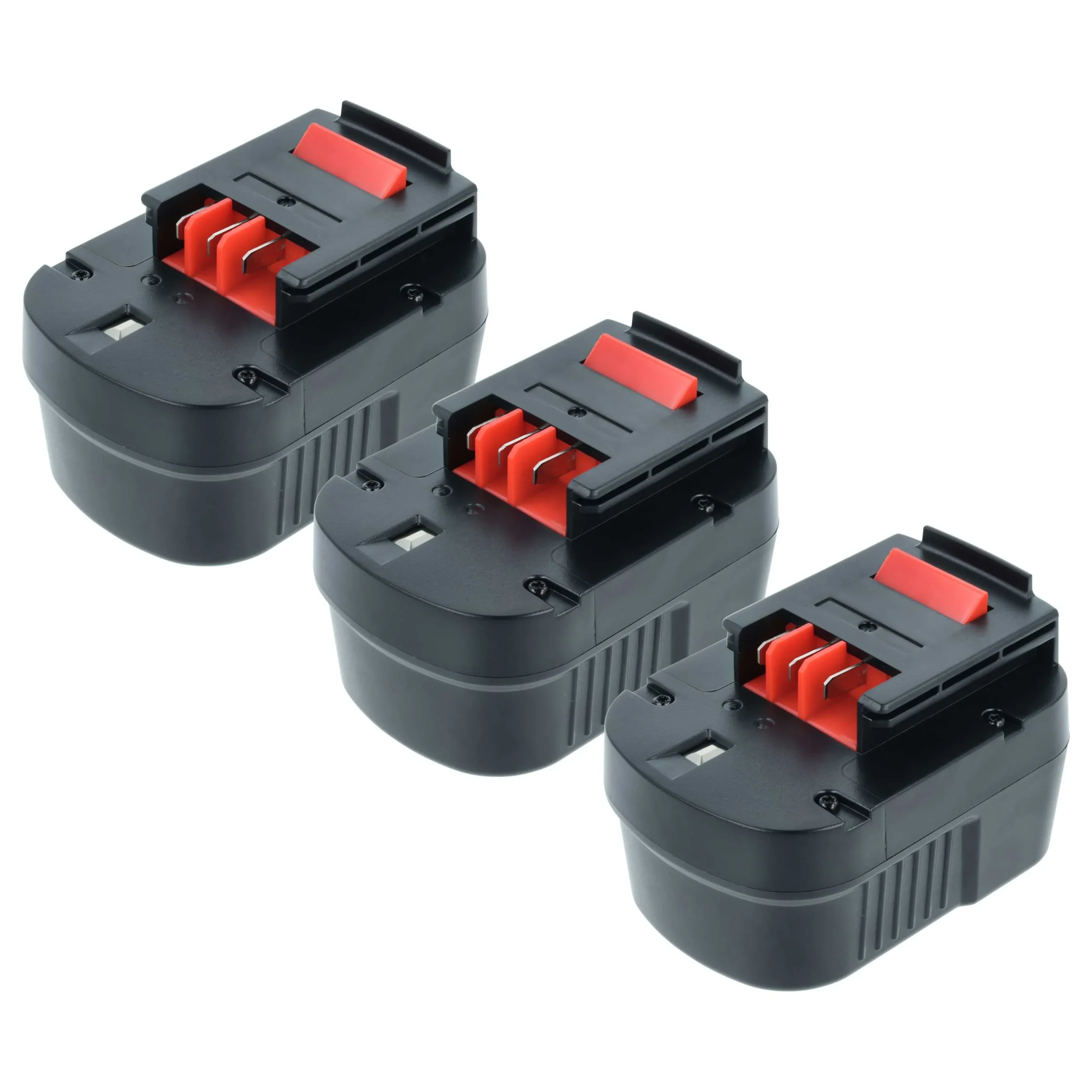 Batterie (3 pcs.) remplace Black & Decker A12, A12EX, A12E outil électrique Black & Decker - 2Ah 12V NiMH