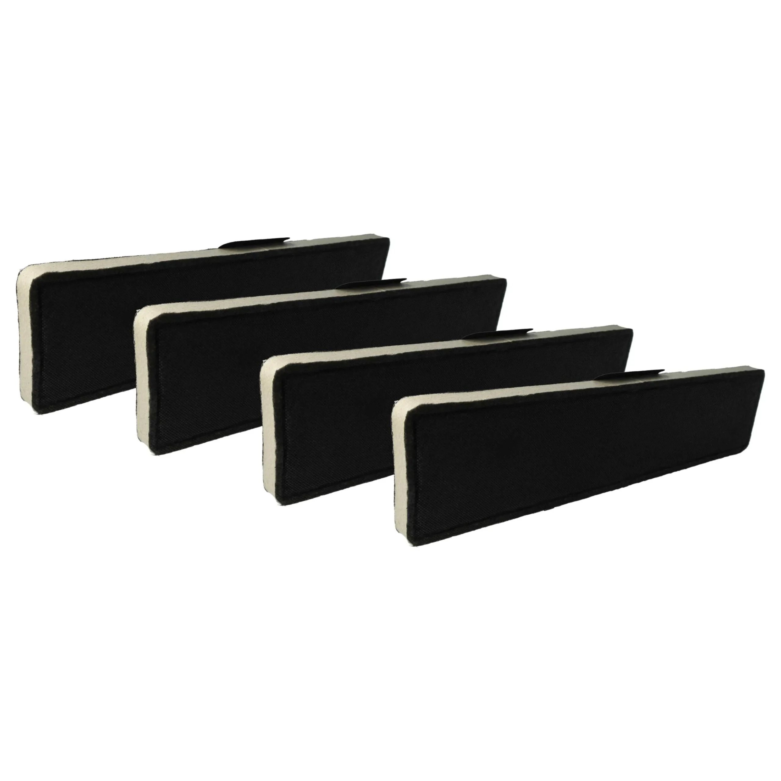 4x Filtres à charbon actif remplace Miele 9438930, 9162160, 4002515063743, 4002515380024 pour hotte Miele - Accessoires appareils ménagers