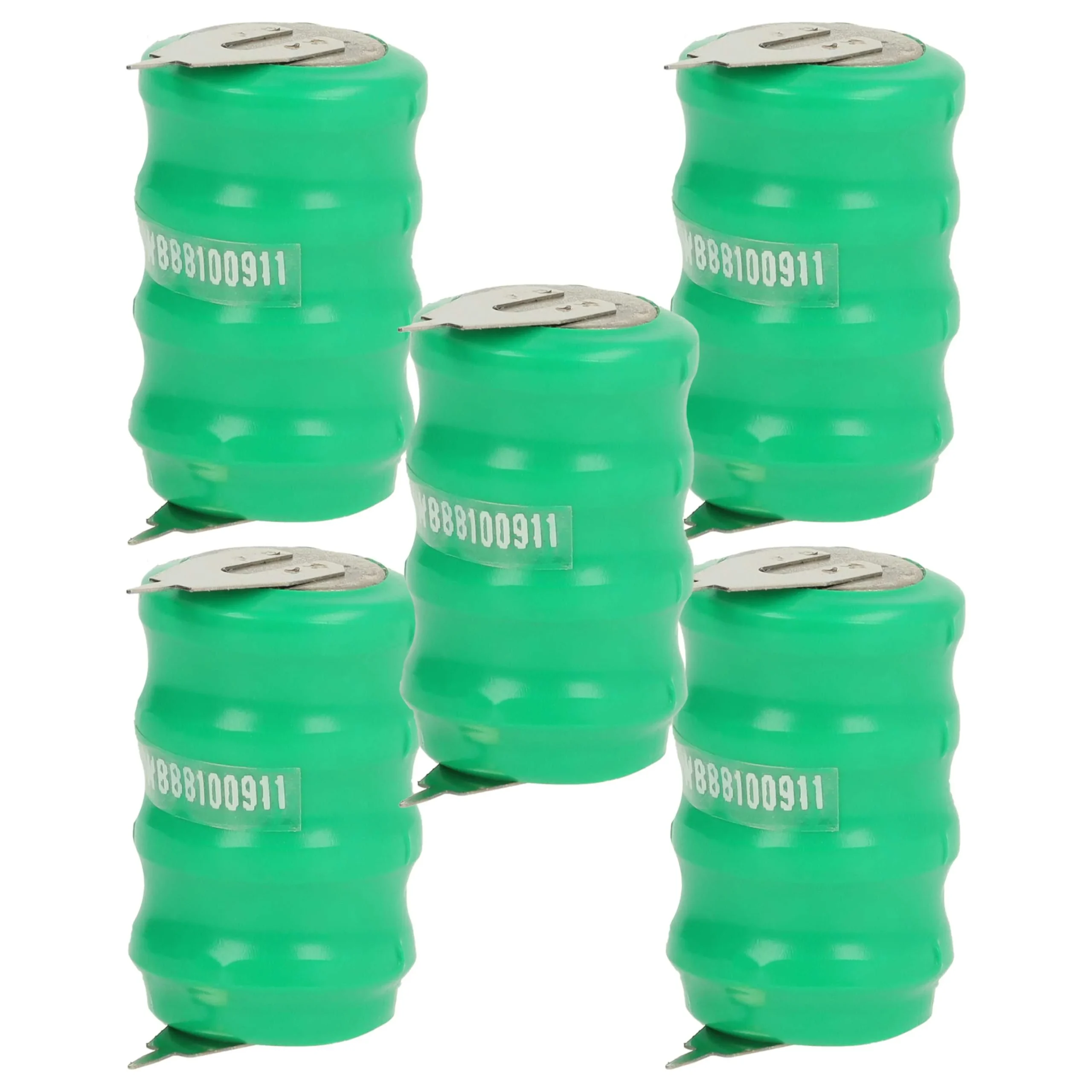 5x Piles bouton de type V80H pour le modélisme et autres - 80mAh 4,8V NiMH