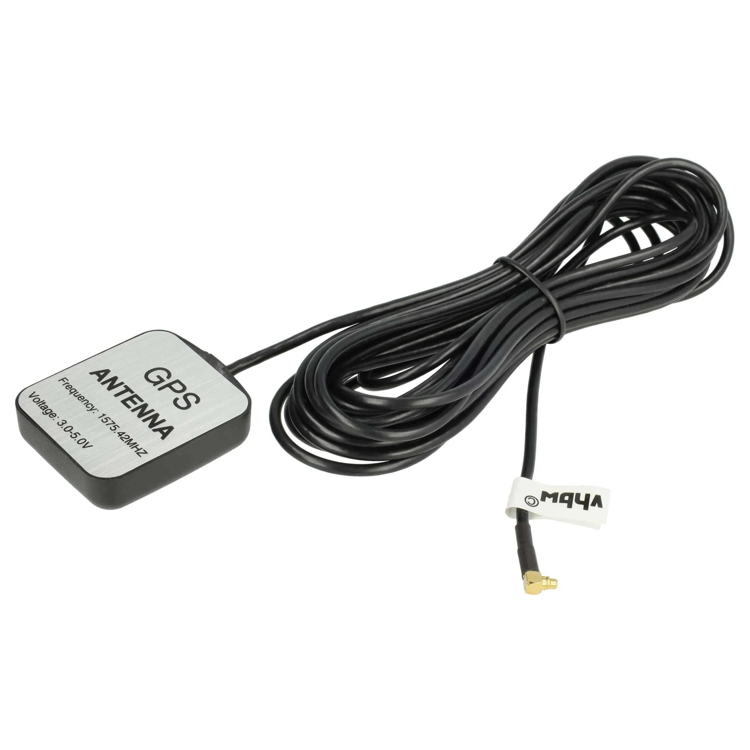 Antenne GPS pour navigation Plus, Blue Media, Magellan, Navigon - Pied magnétique, 5 m, entrée MMCX, noir