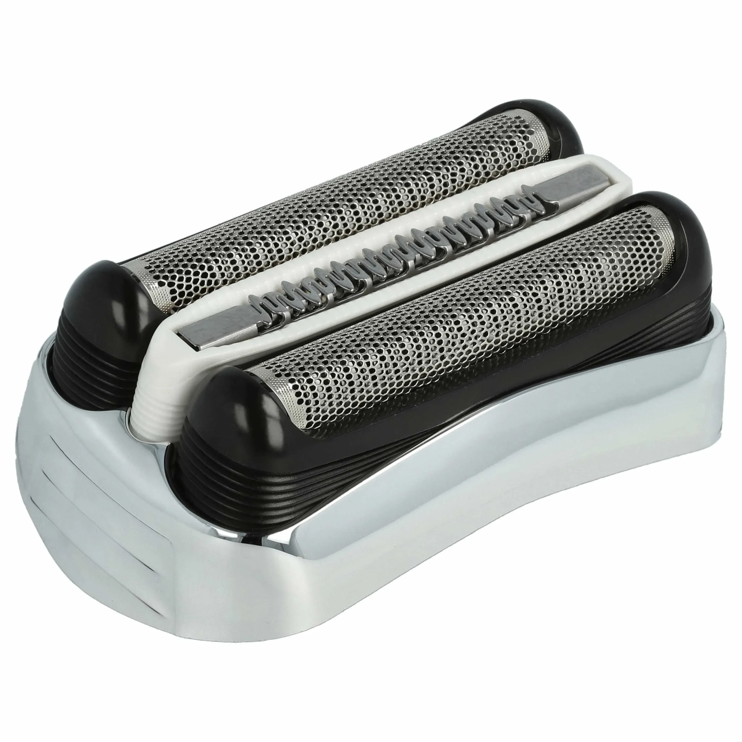 Tête de rasoir remplace Braun 21S, 21B, 32B, 32S pour rasoir électrique Braun - argenté