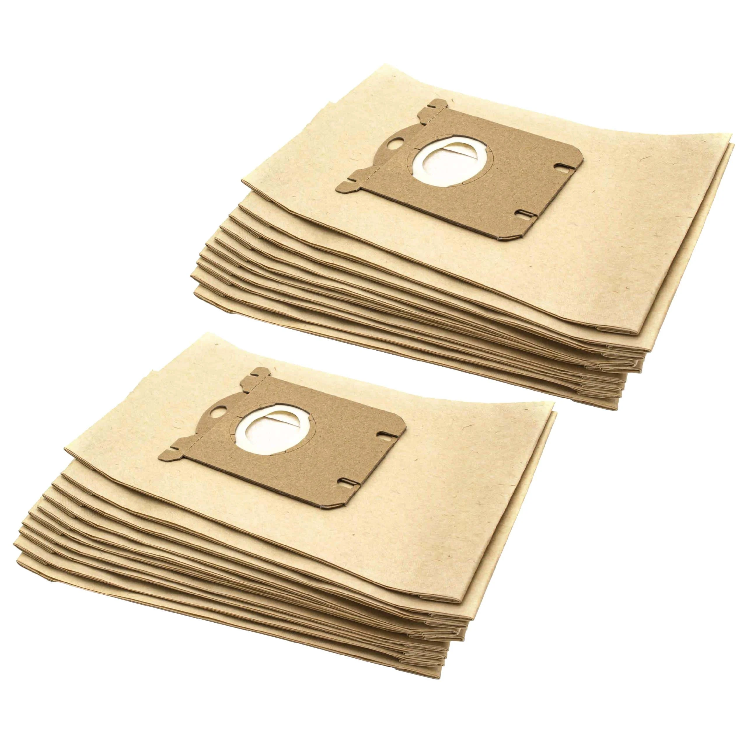 20x Sac remplace Adix PH 103, UN 210 pour Satrap - papier