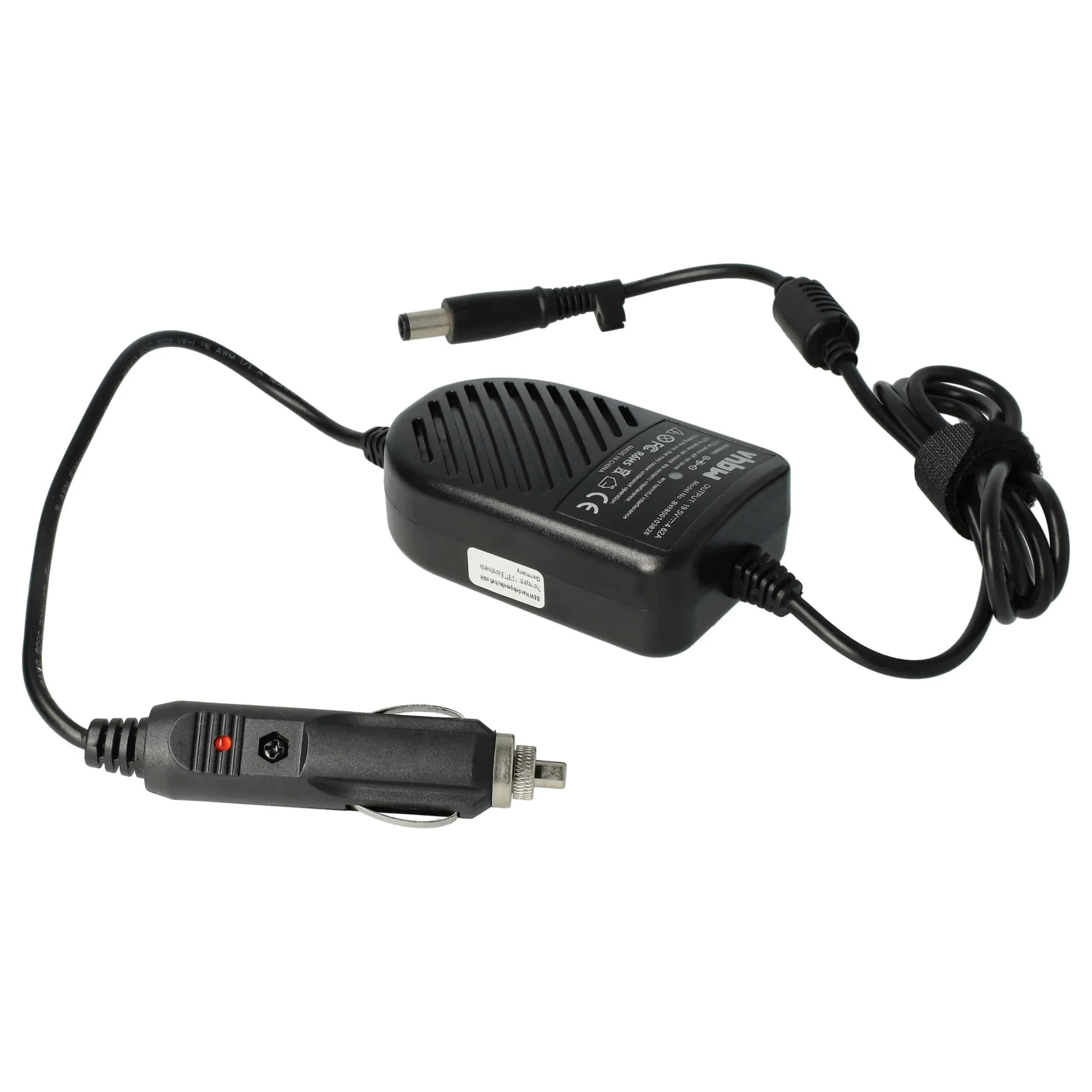 Chargeur auto remplace Dell 0RM805, 0F266, 310-2862, 0RM809, 09T215, 02H098 pour ordinateur portable - 4.62 A