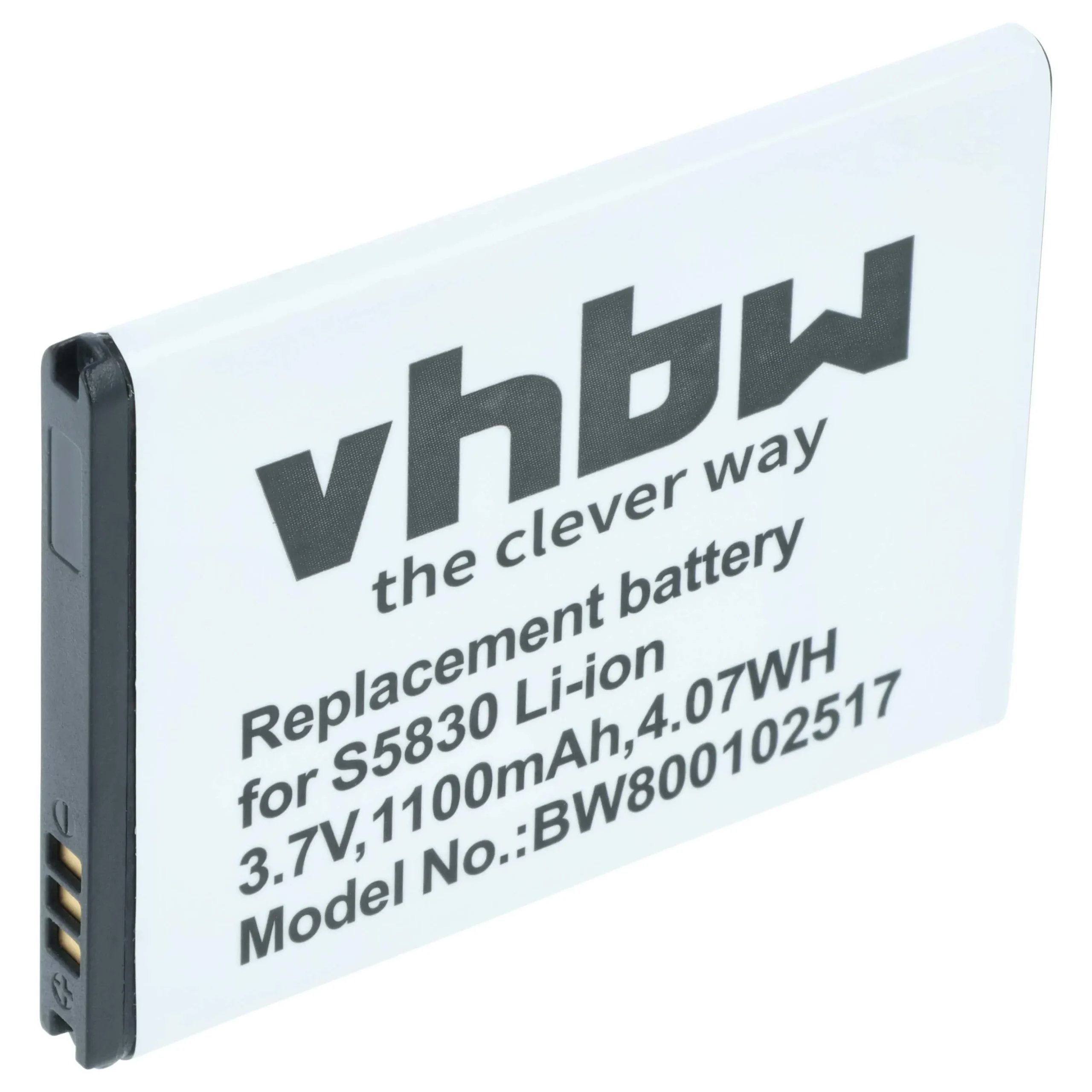 Batterie remplace Samsung EB494358VU téléphone portable Samsung - 1100mAh 3,7V Li-ion