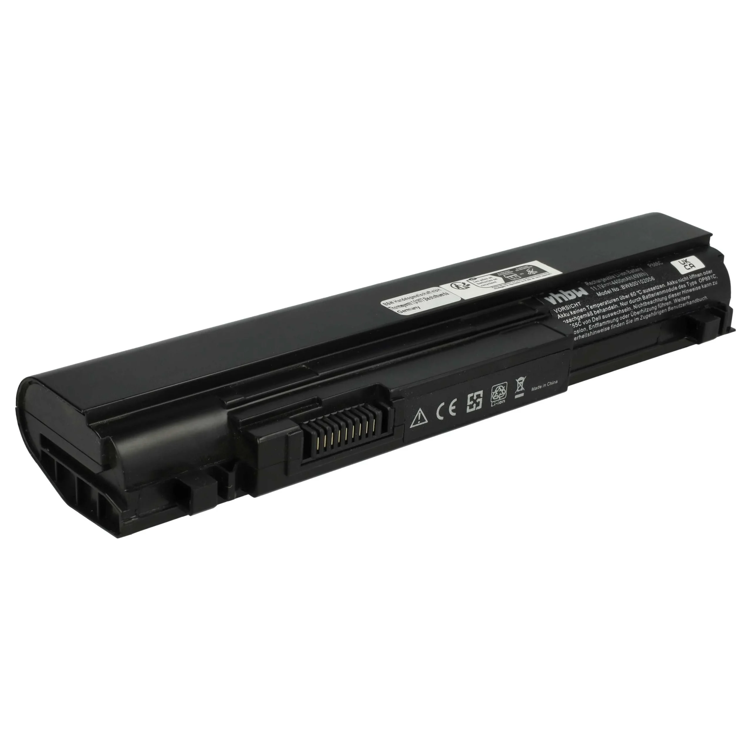 Batterie remplace Dell 312-0774, P866C, 312-0773 pour ordinateur portable Dell- 4400mAh 11,1V Li-ion, noir