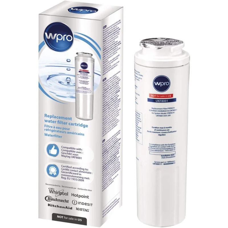 Filtre à eau compatible pour Maytag UKF8001, UKF8001AXX PuriClean II pur, Amana, amiral, KitchenAid - Wpro