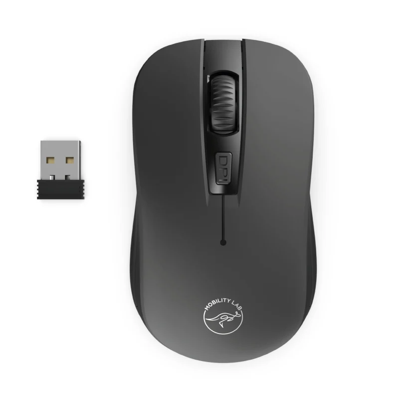 Mobility Lab Souris sans fil compacte 2, 4 Ghz – noire - AUTRES MARQUES