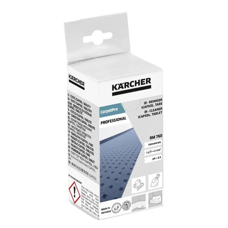 Nettoyant pour moquettes RM 760 CarpetPro en tablettes - KARCHER