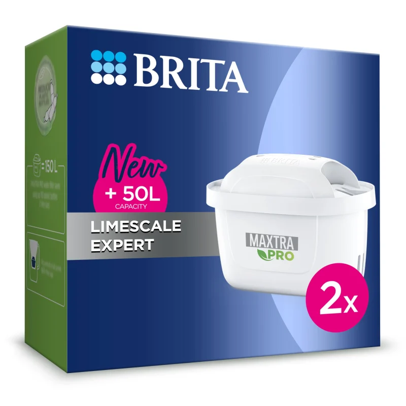 Pack De 2 Cartouches Maxtra Pro Expert Anti-tartre Pour Carafe - 1050428
